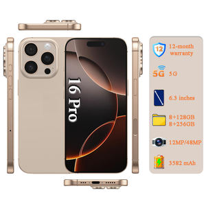 100% all'ingrosso telefoni <span class=keywords><strong>cellulari</strong></span> originali 16 Pro 128GB 256GB sbloccato usato <span class=keywords><strong>5G</strong></span> Smartphone per iPhone 16 Pro - Product Image 1