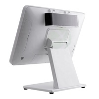 Caissier tactile de 15.6 pouces terminal de point de vente intégré caissier de supermarché