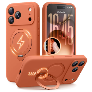 <span class=keywords><strong>iPhone</strong></span> 17 Pro <span class=keywords><strong>6</strong></span>.3 inç için Manyetik Kılıf, Görünmez Standlı Sıvı Silikon Kılıf, Herhangi Bir Renk Özelleştirilebilir - Product Image 1