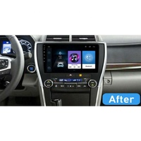 Autoradio Android 10.0 en gros avec navigation intégrée GPS pour Camry 2015-2016, écran HD, WiFi, garantie 1 an