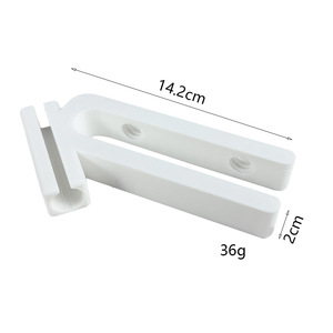 Supporto per Tubo Flessibile in Plastica da 14,2 cm per Secchio, Fissaggio Fisso per Tubi Morbidi - Product Image 1