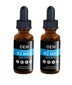 Marca Privada, Gotas Líquidas de Vitamina <span class=keywords><strong>D3</strong></span> K2 MK7 5000 UI con Calcio para la Salud Ósea e Inmunológica - Product Image 3