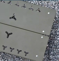 Table de camping pliable, légère et portable en aluminium et fer, pour pique-nique, cuisine, ordinateur, durable et écologique