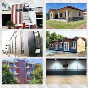 도매 돌 16mm 두께 외부 Pu 절연 샌드위치 벽 패널 클래딩 패널 외부 패널 벽 - Product Image 6