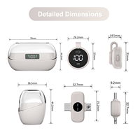Microphone sans fil S40 Mini Lavalier pour diffusion en direct, boîte de batterie, réduction intelligente du bruit, microphone sans fil rechargeable