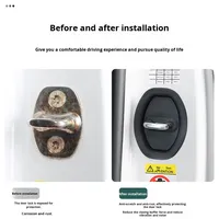 Protection de porte de voiture, amortisseur de chocs, coussin anti-rouille, accessoires de protection, autocollant anti-collision, modèle en silicone