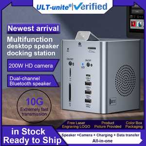 ULT-unite, la Estación de Acoplamiento Inteligente Vertical Multifuncional Portátil Patentada Más Reciente <span class=keywords><strong>con</strong></span> Altavoz y Cámara - Product Image 2