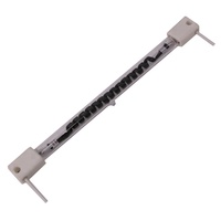 Élément chauffant en fibre de carbone OEM 110V 230V, lampe chauffante infrarouge à ondes longues pour machine de séchage d'impression