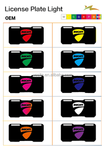 Soporte de <span class=keywords><strong>Matrícula</strong></span> Trasero para Motocicleta YOCITA con Sistema de Iluminación, Acrílico Premium, Garantía de 90 Días - Product Image 4