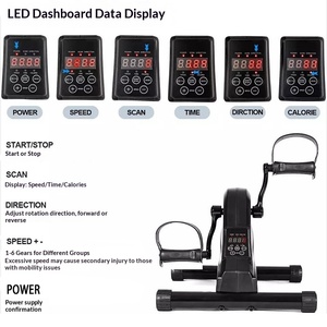 Stepper Pieghevole Domestico Multifunzionale, Macchina per Camminare in Casa con Grande Schermo, Attrezzo Elettrico per Esercizio e Riabilitazione - Product Image 3