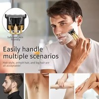 NOUVEAU Chaud Vente Machine de Coupe Cheveux Tondeuses à Cheveux Rechargeable Rasoir Barbe Tondeuse à Cheveux Électrique Professionnelle pour Hommes Barbiers