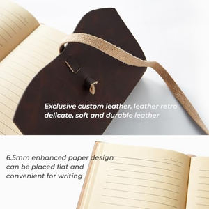 Diario de Cuero, Mini Diario con Estilo Retro y Forro de Alta Calidad para Damas, Caballeros, Artistas y Viajeros - Product Image 4