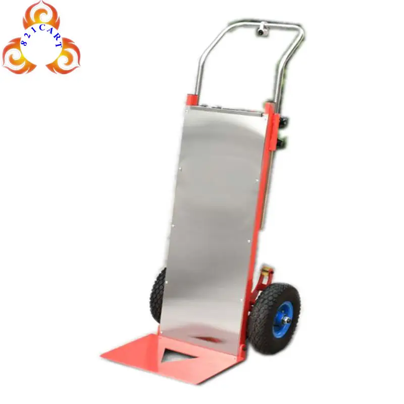 Tragbare automatische Stahl elektrische Zweirad Transport Treppen steiger Trolley Truck Hand Truck