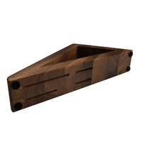 Support de rangement personnalisé en bois de noyer pour couteaux de cuisine et de chef – Offre spéciale