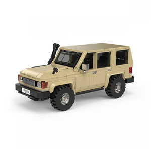 PB PB8850 Nuevo Modelo de Vehículo Urbano MOC, Coche de Carreras de Alta Velocidad, 536 Piezas, Bloques de Construcción, Juguetes con <span class=keywords><strong>Caja</strong></span> de Exhibición para Niños, Regalo - Product Image 1