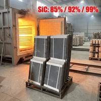 Étagère de four RSiC 1650 ° C 2,72 g/cm³ pour la cuisson des articles sanitaires - SiC≥99% et résistant aux chocs thermiques pour les grands projets