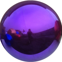 Promotionnel géant Sphère Reflétant Gonflable Pvc Miroir Boule