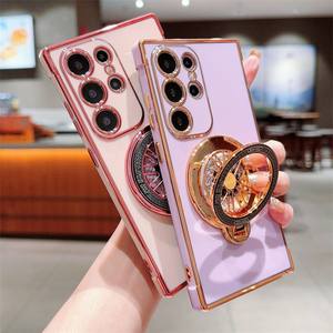 Étui de support arrière en TPU souple pour <span class=keywords><strong>Samsung</strong></span> Galaxy S25 S24 S23 S22 <span class=keywords><strong>S21</strong></span> Ultra S20 <span class=keywords><strong>FE</strong></span> + housse de protection d'objectif de téléphone - Product Image 4