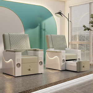 Fauteuil de pédicure intelligent et réglable, inclinable, personnalisable en plusieurs couleurs, idéal pour divers projets, avec fonctions manucure et shampoing - Product Image 4