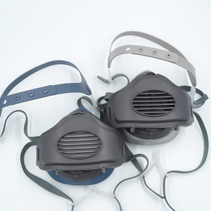 SPRO Set <span class=keywords><strong>Respirator</strong></span> perlindungan ekonomis 310A + 10 filter asap & debu tahan untuk semprotan pertanian - Product Image 6