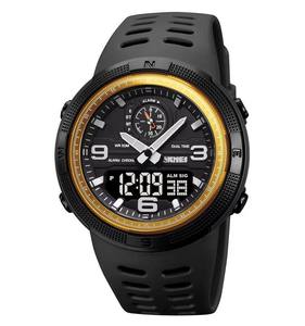 Reloj de Cuarzo SKMEI 1655 de Lujo para Hombre, Reloj Digital LED con Doble Hora, Relojes Deportivos Resistentes al Agua para Hombre, Reloj Hombre - Product Image 1