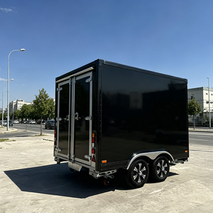 Chariot de Vente Ambulant Multifonctionnel avec Grill, Friteuse, Réfrigérateur et Plan de Travail en Acier Inoxydable – Conception Intégrée pour Remorque Alimentaire - Product Image 2