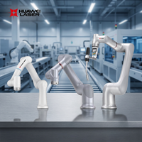 Robot de Soldadura Inteligente Mig de 6 Ejes, Brazo Robótico de Soldadura por Arco para Fabricación de Estructuras de Acero de Alta Resistencia