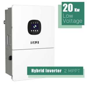 Inverter hybride SAJ 20kW de qualité industrielle, surdimensionnement PV 200%, 10 unités en parallèle, gestion intelligente - Product Image 1