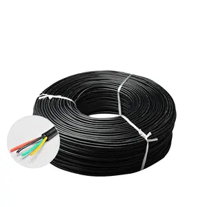 tinned copper electronic wire UL2517 2x22awg red/blue/black/yellow/pink/white/brown