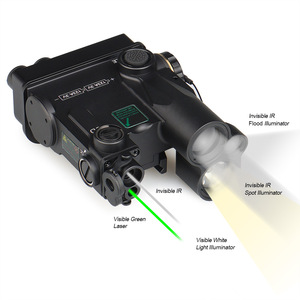 2025 Produire une lampe de poche DBAL A4 à double faisceau avec lampe de poche combinée tactique La/ser verte visible et IR non visible - Product Image 3