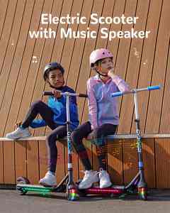 Gyroor H30 <b>Cheap</b> Two Wheels Kids <b>Scooter</b> Safety Kids <b>Electric</b> <b>Scooter</b> for Kids Children Ages 8-12 - Product Image 2