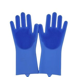 Gants en silicone pour la cuisine, pour laver la vaisselle et les légumes, gants de nettoyage - Product Image 5