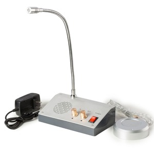 Sistema de Intercomunicación Digital 812 con Altavoz Bidireccional Cableado para Uso en Ventanillas de Bancos y Hospitales - Product Image 3