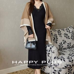 รันฉีชุดราตรีแขนยาวปักลายลูกไม้คอวีทรงเข้ารูปเอวธรรมชาติสวมใส่สบายขนาดพลัสไซส์ - Product Image 5