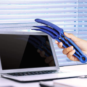 Blinds <strong>Cleaner</strong> Brush Air Conditioner Duster Window Cleaning Brushes Washable Blind Blade Washing Cloth Kitchen Cleaning <strong>Tools</strong> - Product Image 2