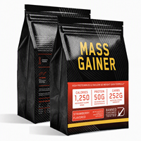 Aeglewell OEM Mass Gainer Whey Protein Powder, poudre de protéines de lactosérum pour la prise de masse musculaire rapide, vitamines, compléments alimentaires pour la prise de poids, soins de santé
