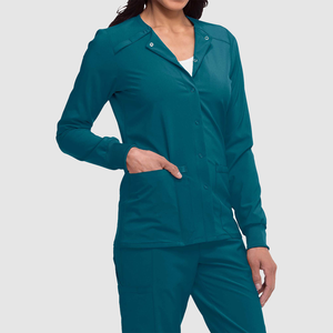 Uniforme Médico de Otoño para Mujer, Personalizable, de Poliéster y Elastano, Transpirable, Antiarrugas, con Logotipo Personalizado - Product Image 4