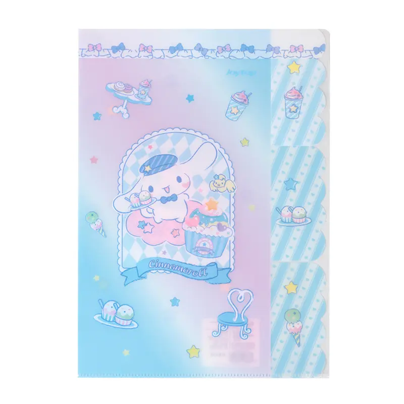 Dhf584 Groothandel Sweet Party Serie Sanrioed Cinnamoroll Opbergtas Bestand Map Schattig Briefpapier