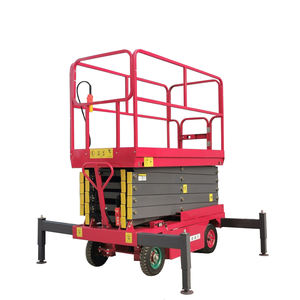 CE TUV 4-20m 300-1500kg Elevador de tijera móvil Elevador de hombre Elevador de tijera hidráulico de campo traviesa Elevador de tijera - Product Image 1