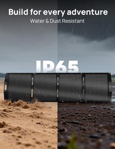 400W <b>Foldable</b> Portable <b>Solar</b> Charger <b>Panel</b> 23% High Efficiency IP65 Waterproof Suitable for RV Camping Off-Grid Outdoor - Product Image 5