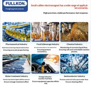 インテリジェント電磁流量計 炭素鋼 ステンレス鋼 導電性液体 水 流体 下水 酸・アルカリ耐性 - Product Image 3