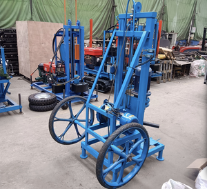 Plataforma de Perforación de Pozos de Agua Eléctrica Portátil, 380V, 150mm de Diámetro, Máximo 40m de Profundidad, Máquina Rotatoria Hidráulica - Product Image 5