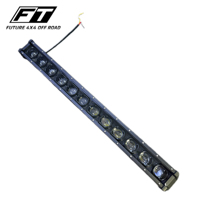 Barre lumineuse LED bicolore blanc-ambre pour camion, SUV, tout-terrain, éclairage de travail auxiliaire – Vente en gros, version améliorée