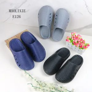 Custom with Logo Slipper Sleeper Flat Sandals Clog Shoes Chappal for Men Slides Slippers