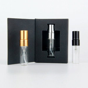 SUMEEAR 3ml Clear Glass Flat Sample Perfume Spray Bottle Screen Printed Gift Box <strong>Refillable</strong> Atomizer <strong>Reed</strong> <strong>Diffuser</strong> <strong>for</strong> Fragrance - Product Image 4
