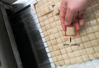 Machine automatique de découpe de bonbons en acier inoxydable, machine multifonctionnelle de découpe de bonbons en cubes pour fruits, gelées, bonbons au lait