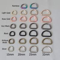 Boucle triangulaire multicolore en alliage de zinc, ajusteur de sangle métallique, accessoires de quincaillerie pour vêtements et sacs