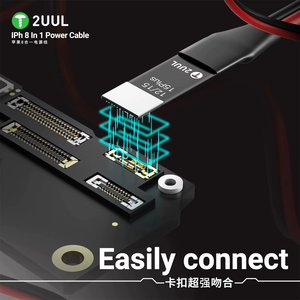 2UUL PW01 Câble d'alimentation ultra souple 8-en-1 pour l'activation et le démarrage des cartes mères d'autres appareils, pour outils de réparation et rangement de tournevis - Product Image 6