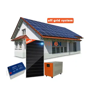 完整的5 kv系统太阳能/中国太阳能电池板出售5KW 10kw 15KW/家用太阳能发电机10KW 15kw 20KW