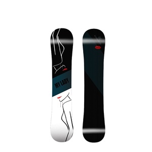 Planche de <span class=keywords><strong>snowboard</strong></span> pour adulte de fabrication chinoise, modèle queue de cygne, polyvalente, conception personnalisée - Product Image 1